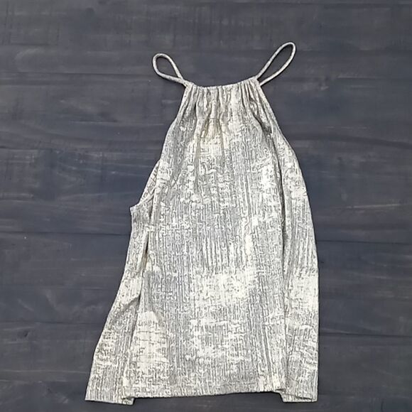 Espresso gold halter top size medium super cute - Picture 5 of 5